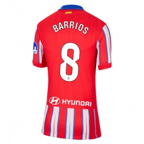 Atletico Madrid Pablo Barrios #8 Hemmatröja Kvinnor 2024-25 Kortärmad